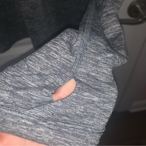 Nike Running 1/4 Zip Jacket Pull-over Gray Size Medium - Picture 5 of 6